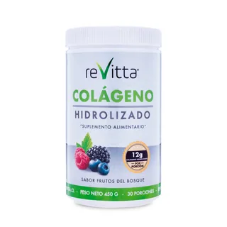 Envase de Colageno hidrolizado frutos del bosque 450 g