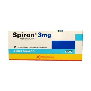Envase de Spiron 3 mg x 30 comprimidos