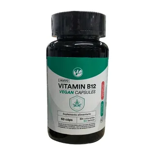 Envase de Vitamina B12 vegana x 60 cap mbh spa