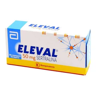 Envase de Eleval 50 mg x 60 comprimidos