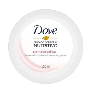 Envase de Dove rostro y cuerpo beauty x 150 ml