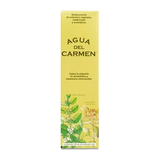 Envase de Agua del carmen solucion oral gotas 40 ml