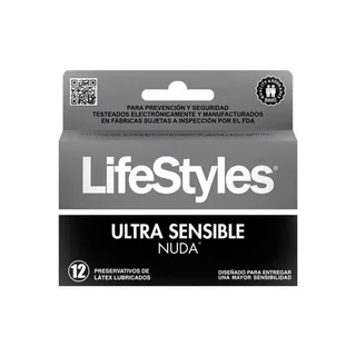 Envase de Lifestyle nuda x 12 un