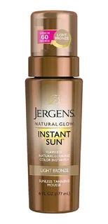 Envase de Autobronceante mousse light bronze jergens