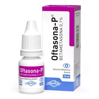 Envase de Oftasona p 0.1% x 10 ml solucion oftalmica