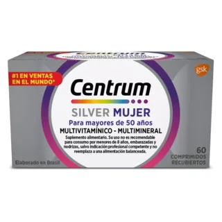 Envase de Centrum silver mujer x 60 comp