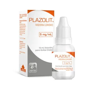 Envase de Plazolit 5mg/ml x 15ml