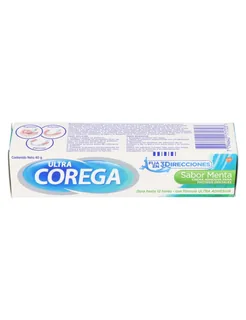 Envase de Corega ultra sabor menta crema adhe x 40 gr