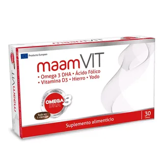 Envase de Maam vit x 30 capsulas