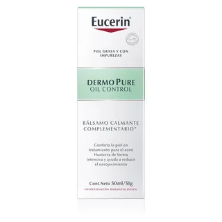 Envase de Eucerin cuidado hidratante 50ml oil control